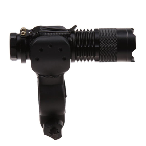 1200lm Q5 LED Cycling Bike Bicycle Head Front Flashlight 360 Adjustable Bike Flashlight Mount Holder Support EA14