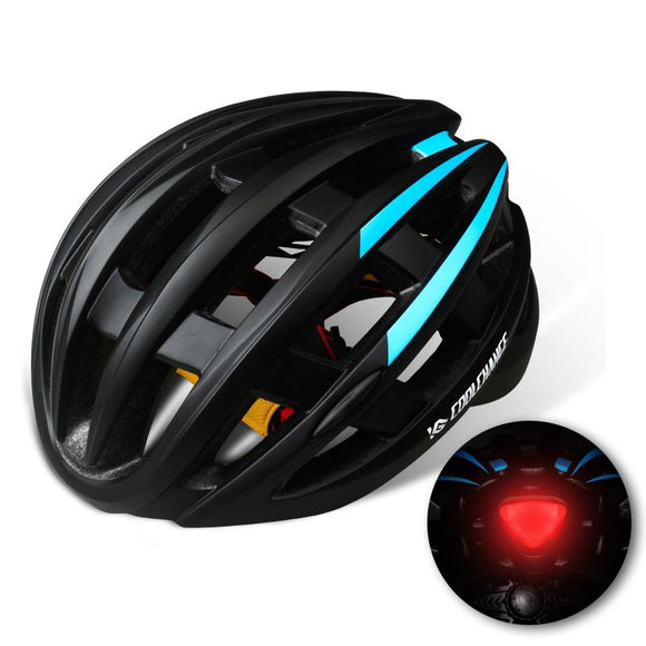 2017 CoolChange Bike Helmet Light MTB Helmet Back Light Bicycle Men Women 27 Air Vents integrally Molded Cycling Helmet