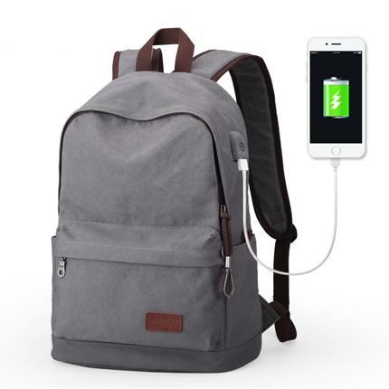 2017 Men Male Canvas Backpack College Student School Backpack Bags for Teenagers Vintage Mochila Casual Rucksack Travel Daypack
