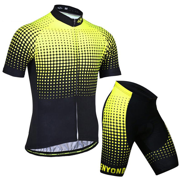 SIILENYOND Vandalin 100% Polyester MTB Bike Clothing Racing Bicycle Clothes Maillot Ropa Ciclismo Mans Cycling Jerseys Set