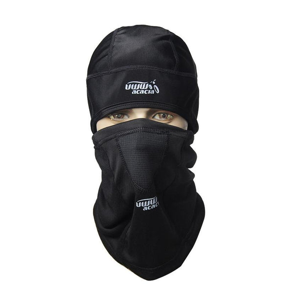 ACACIA UWW Bicycle Accessories Winter Fleece Bike Masks Collar Headscarf Bicicleta Outdoor Bicycle Black Warm Cycling Cap 0662