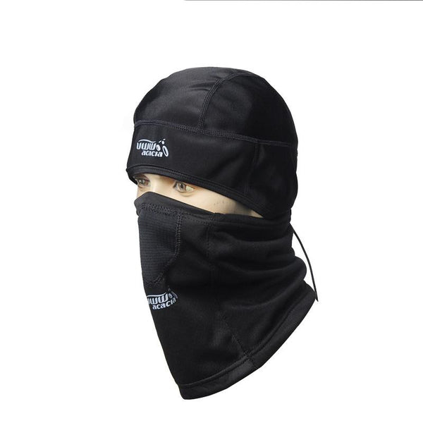 ACACIA UWW Bicycle Accessories Winter Fleece Bike Masks Collar Headscarf Bicicleta Outdoor Bicycle Black Warm Cycling Cap 0662