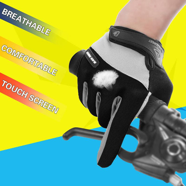 Arbot Bicycle Bike Gloves Men Women Cycling Glove mtb Bicycle 3D GEL Sports Full Finger Glove Bisiklet Black Luvas ciclismo