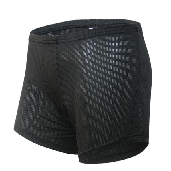 Arsuxeo S-3XL Paded Bike Underwear Women Men Quick Dry Cycling Shorts Sponge Gel Pad Outdoor Sports Underpant Bicicleta Ciclismo