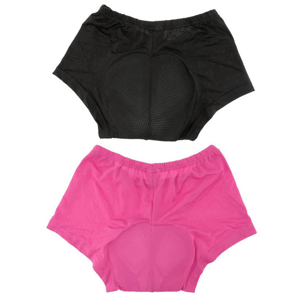 Arsuxeo S-3XL Paded Bike Underwear Women Men Quick Dry Cycling Shorts Sponge Gel Pad Outdoor Sports Underpant Bicicleta Ciclismo
