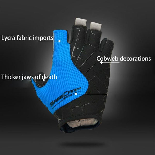 BASECAMP Cycling Gloves Half Finger Men Women Gel Pad Gym Sport MTB Bike Gloves Anti-Slip Breathable Cycling Accessories H5202