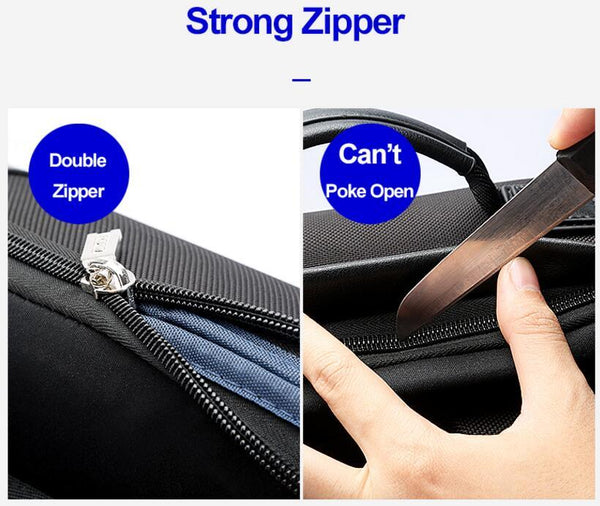BOPAI Luxury Coded Lock Backpack for Travelling Business Men's USB Charge Port Backpack Anti Theft Women Backpack Waterproof