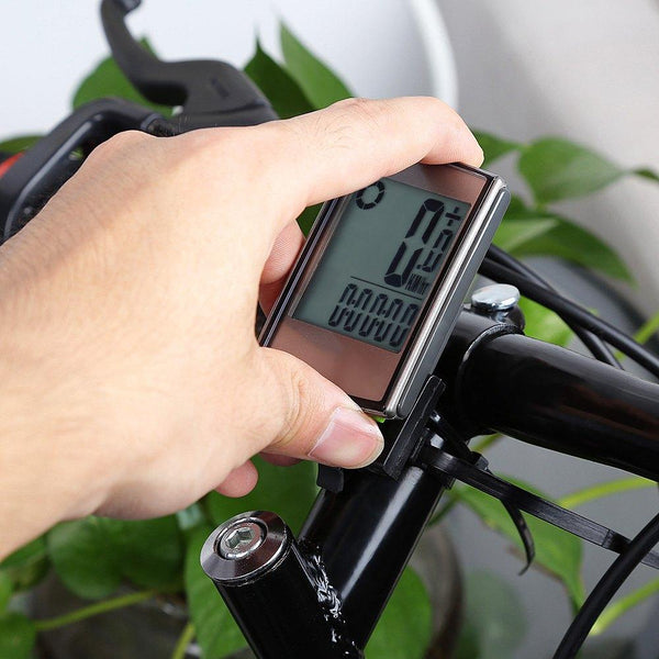 Bicycle Computer Wireless Waterproof Speedometer LCD Backlight Portable Durable Stopwatch Bicycle Accessories Hot Selling