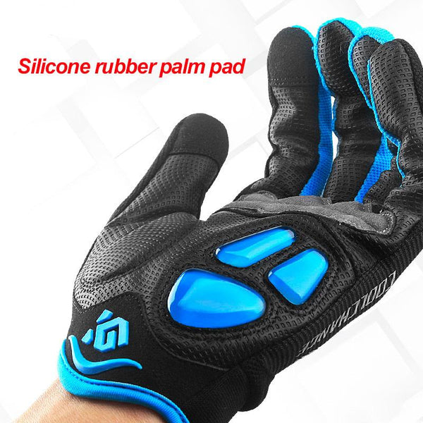 CoolChange Cycling Gloves Touch Screen GEL Bike Sport Shockproof Gloves For Man Woman MTB Road Bicycle Full Finger Phone Glove