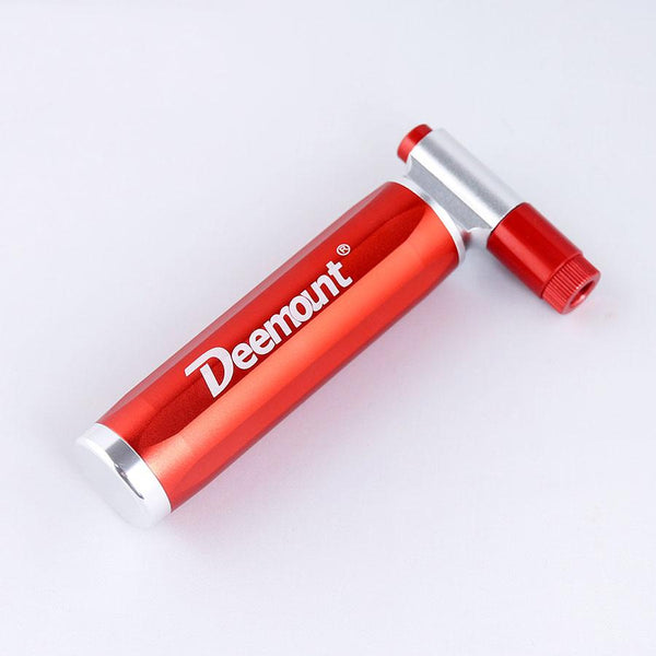Deemount Top Quality Bicycle CO2 Cartridge Air Pump Mini Portable Ball Cycling Mountain Bike Tire Pump Inflator Dual Head