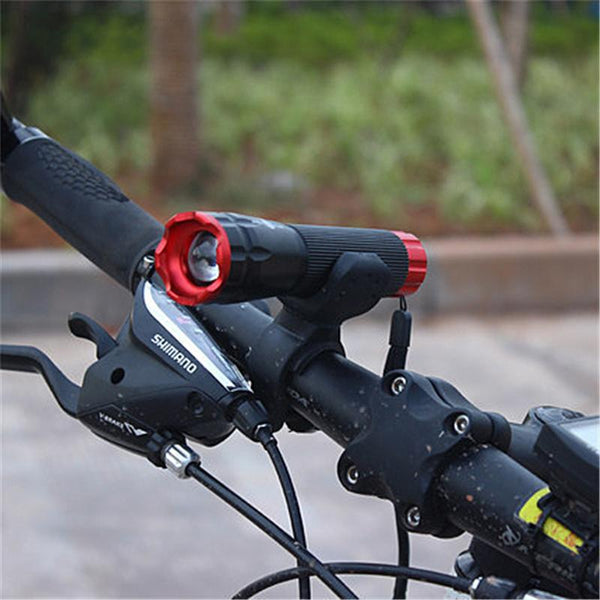 HOT Cycling Head Flashlight LED Bicycle Light Front HeadLight Waterproof Mount Penlight 2000 Lumens Rotary Zooming Bike Lights