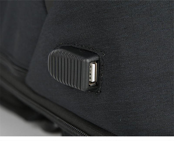 Brand 16'' Men Laptop Backpack External USB Charge Antitheft Computer Backpacks Male Waterproof Bags