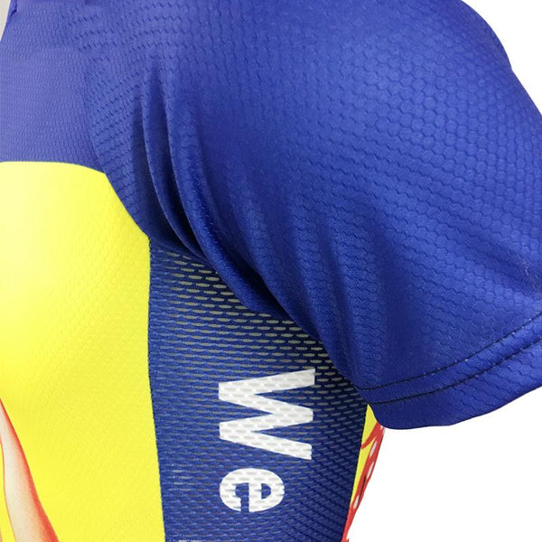 Hot Sale We Can Do It Breathable Cycling Womens Jersey Mtb Shirts Anti-sweat Bicycle Clothing Quick Dry Polyester