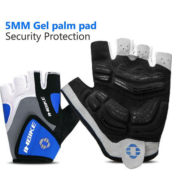 INBIKE Cycling Gloves Half Finger Bicycle Gloves Bike Gel Pad Racing Biking Gloves guantes ciclismo luva guantes bisiklet IF239