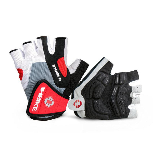 INBIKE Cycling Gloves Half Finger Bicycle Gloves Bike Gel Pad Racing Biking Gloves guantes ciclismo luva guantes bisiklet IF239