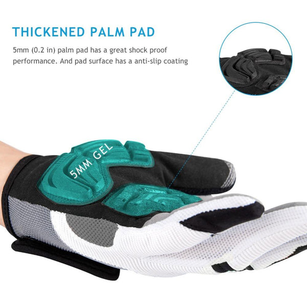 INBIKE Full Finger Touch Screen Cycling Gloves MTB Bike Bicycle Gloves GEL Padded Outdoor Sport Fitness Gloves Bike Accessories