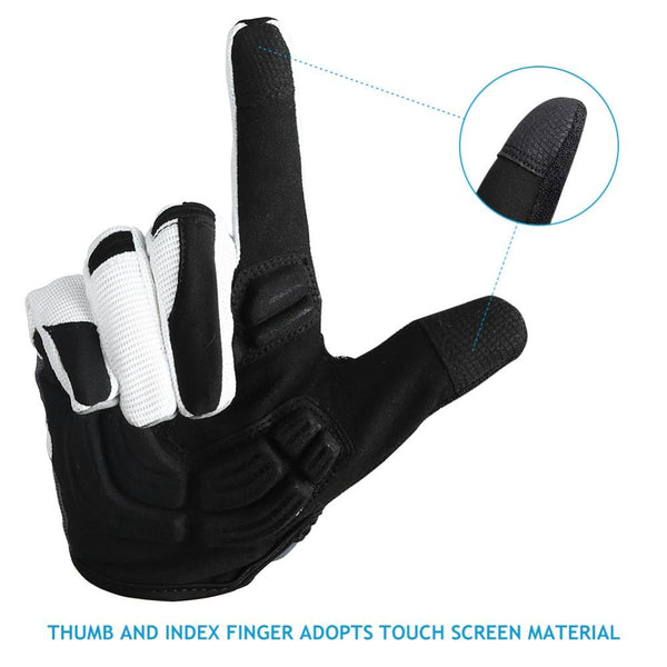 INBIKE Full Finger Touch Screen Cycling Gloves MTB Bike Bicycle Gloves GEL Padded Outdoor Sport Fitness Gloves Bike Accessories