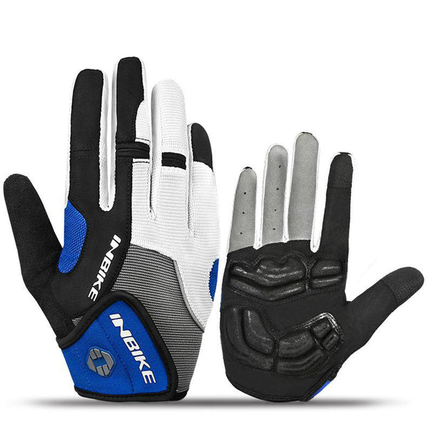 INBIKE Full Finger Touch Screen Cycling Gloves MTB Bike Bicycle Gloves GEL Padded Outdoor Sport Fitness Gloves Bike Accessories