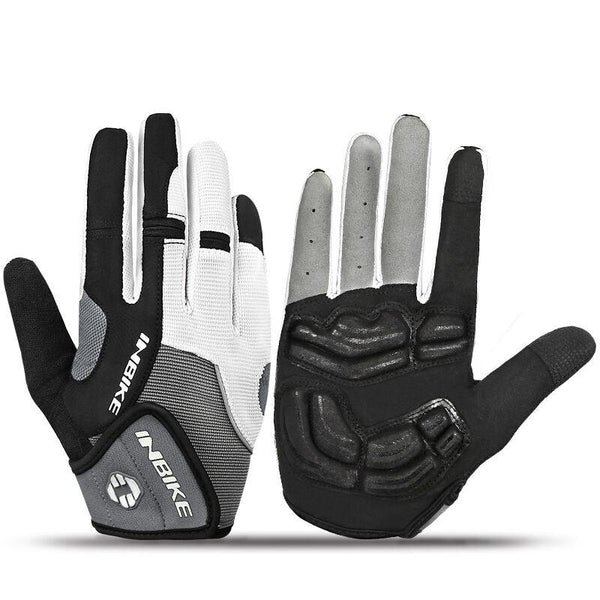 INBIKE Full Finger Touch Screen Cycling Gloves MTB Bike Bicycle Gloves GEL Padded Outdoor Sport Fitness Gloves Bike Accessories