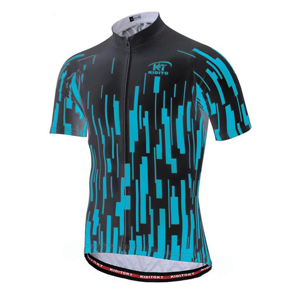 KIDITOKT Bevery 100% Polyester Cycling Jersey Quick-Dry Racing Bike Clothes Maillot Ropa Ciclismo Men MTB Bicycle Clothing