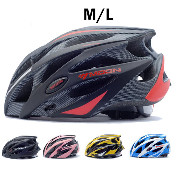 MOON Brand Professional Bicycle/Cycling Helmet Ultralight Integrally-molded 21 Air Vents Bike Helmet Dual Use MTB or Road