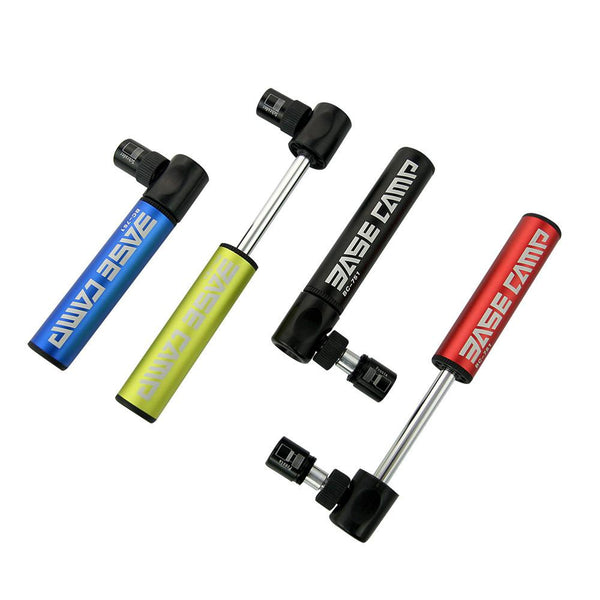 Mini Aluminum Alloy Bike Pump 4Color Urltra-Light Bicycle Tyre Air Pump Mountain Cycling Tire Ball Inflator to Presta Conversion