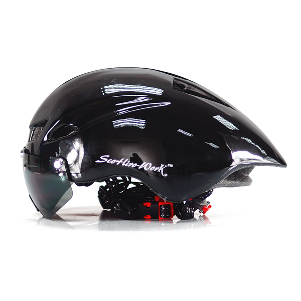 New Ultralight Bicycle Helmet With Glasses