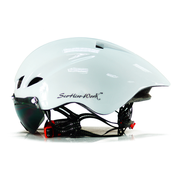 New Bicycle Helmet With Glasses 4 Colors Ultralight MTB Road Bike Helmet 57-61cm Adults Goggleses Casco Ciclismo Black Blue