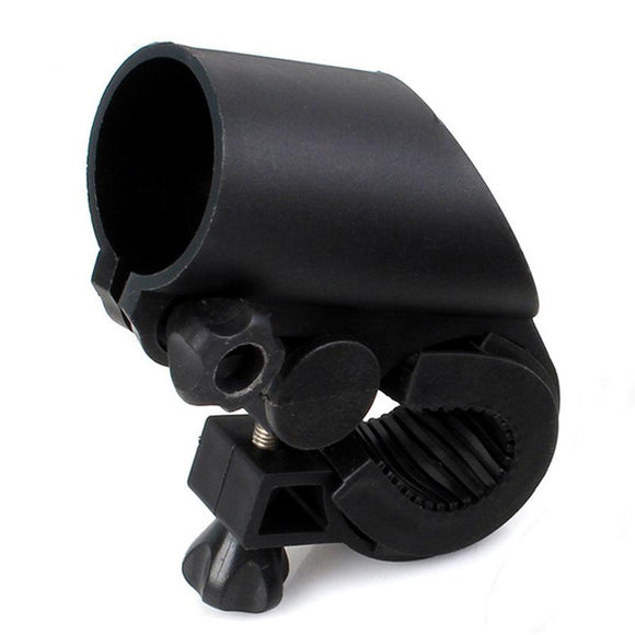 ZK20 Portable Cycling Bike Bicycle Light Lamp Stand Holder Rotation Grip Flashlight Torch Clamp Clip Mount Bracket Accessories
