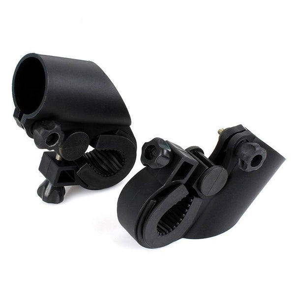 ZK20 Portable Cycling Bike Bicycle Light Lamp Stand Holder Rotation Grip Flashlight Torch Clamp Clip Mount Bracket Accessories