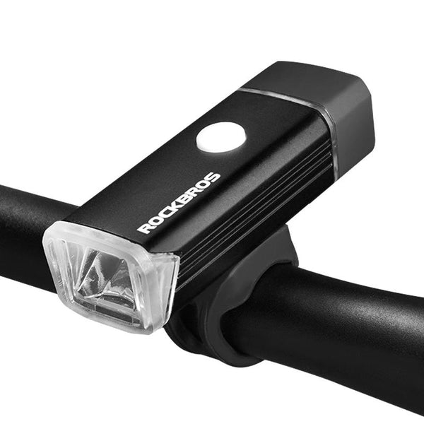 ROCKBROS Aluminum MTB Road Cycling Bike Accessories Flashlight Bycle Front Lamp Rechargeable Light Torch Waterproof Headlight