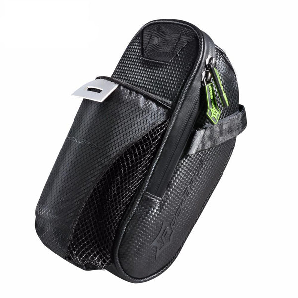 ROCKBROS Bicycle Saddle Bag With Water Bottle Pocket Waterproof MTB Bike Rear Bags Cycling Rear Seat Tail Bag Bike Accessories