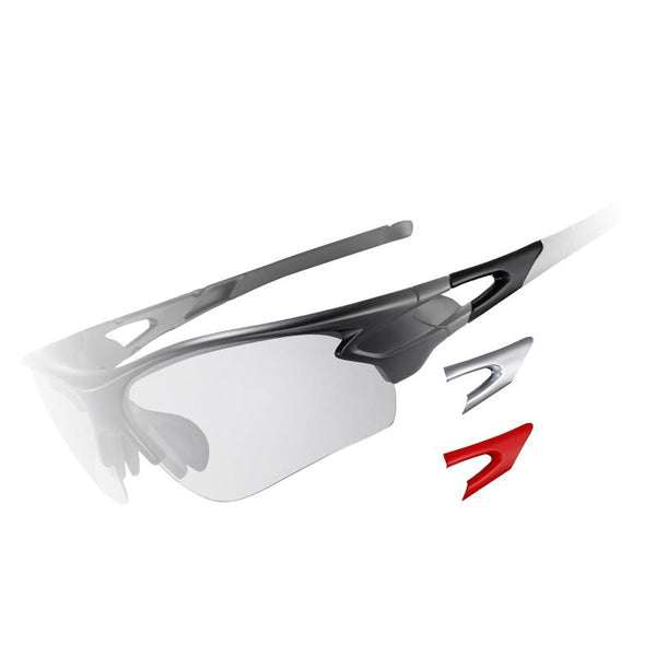 ROCKBROS Polarized Photochromic Cycling Glasses Bike Glasses Outdoor Sports MTB Bicycle Sunglasses Goggles Eyewear Myopia Frame
