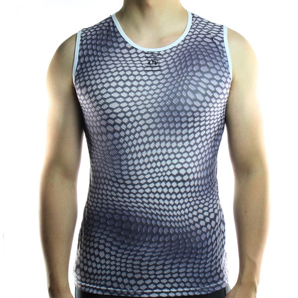 Racmmer 2018 Bike Cool Mesh Superlight Underwear Vest Base Layers Bicycle Sleeveless Shirt Breathbale Cycling Jersey #WY-04