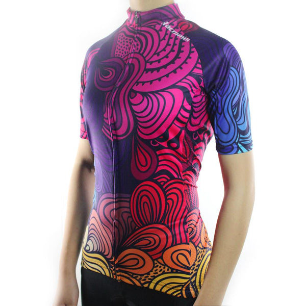 Racmmer 2018 Breathable Cycling Jersey Women Summer Mtb Cycling Clothing Bicycle Short Maillot Ciclismo Bike Clothes #NS-05