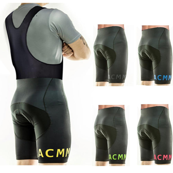 Racmmer 2018 Mens Cycling Bib Shorts Summer Coolmax 5D Gel Pad Bike Bib Tights Mtb Ropa Ciclismo Moisture Wicking Pants #BD-02