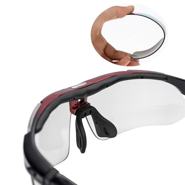 RockBros Polarized Cycling Bike Sun Glasses Outdoor Sports Bicycle Bike Sunglasses PC Goggles Eyewear 5 Lens Bicycle Accessory