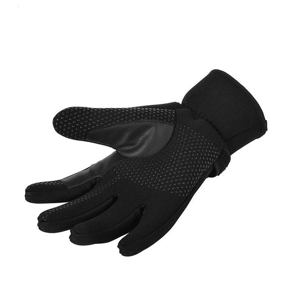RockBros Winter Thermal Fleece Cycling Gloves -20 Degrees Celsius Waterproof MTB Bicycle Bike Gloves Sport Ski Motorcycle Gloves