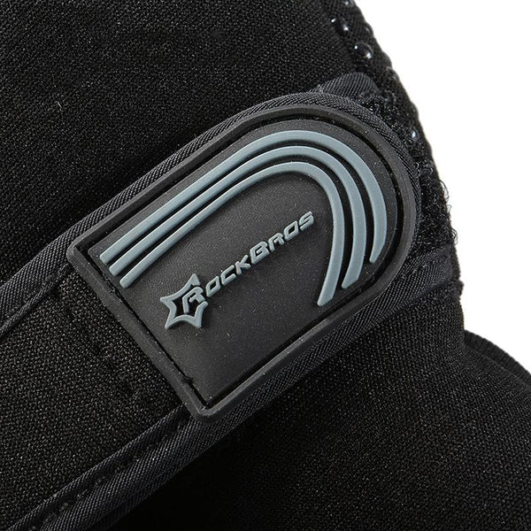 RockBros Winter Thermal Fleece Cycling Gloves -20 Degrees Celsius Waterproof MTB Bicycle Bike Gloves Sport Ski Motorcycle Gloves