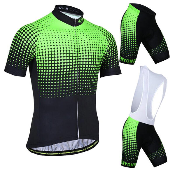 SIILENYOND Vandalin 100% Polyester MTB Bike Clothing Racing Bicycle Clothes Maillot Ropa Ciclismo Mans Cycling Jerseys Set