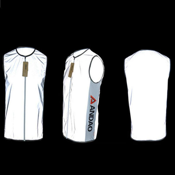 Safety Cycling Reflective Vests Men Women Sportswear Waistcoat Cycling Jersey Outdoor Sports Reflective Bicycle Vest Clothing