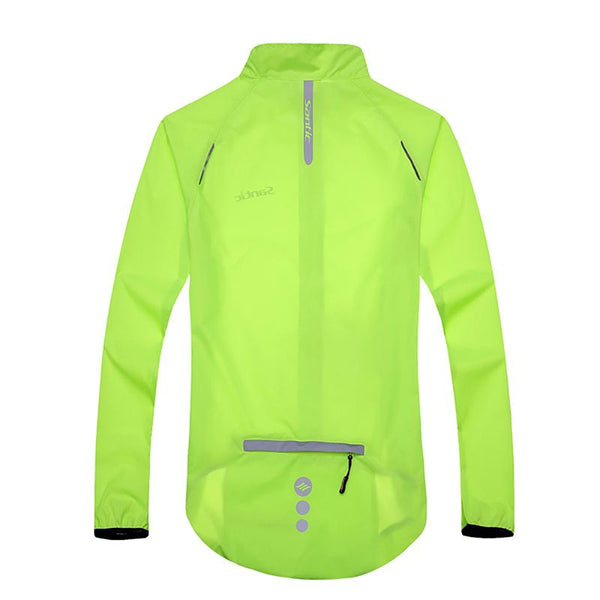 Santic Men Cycling Jacket UPF30+ MTB Bicycle Bike Rain Jacket Raincoat Long Sleeve Outdoor Sport Windproof Cycle Clothing 2017