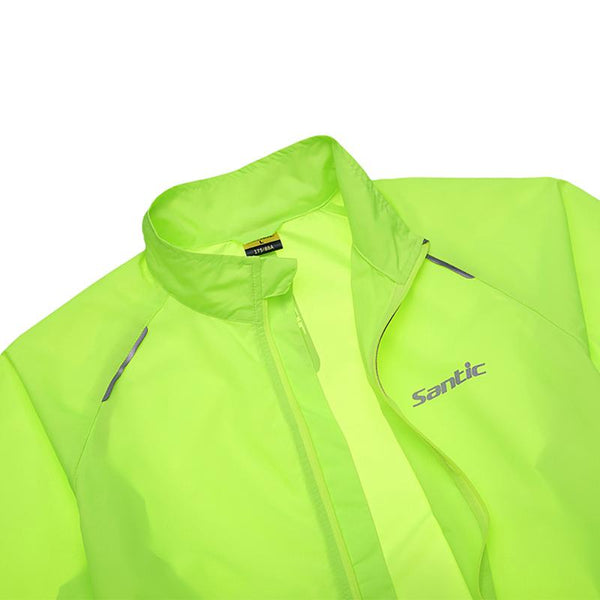 Santic Men Cycling Jacket UPF30+ MTB Bicycle Bike Rain Jacket Raincoat Long Sleeve Outdoor Sport Windproof Cycle Clothing 2017