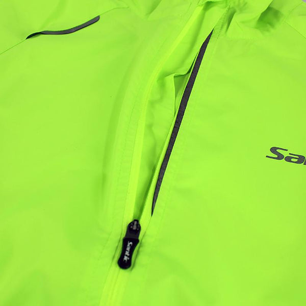 Santic Men Cycling Jacket UPF30+ MTB Bicycle Bike Rain Jacket Raincoat Long Sleeve Outdoor Sport Windproof Cycle Clothing 2017