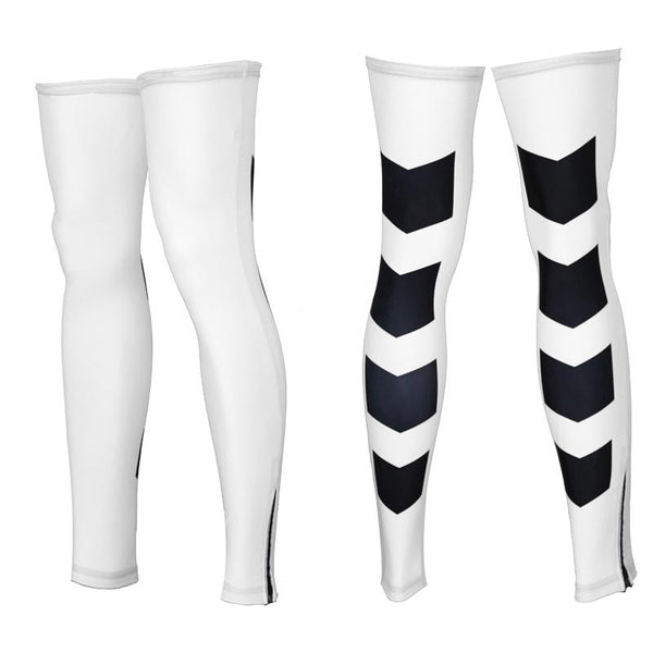 Siilenyond 2016 Cycling Legwarmers Sport Safety Running Legging Hiking Basketball Soccer Leg Warmers Protective Sportswear