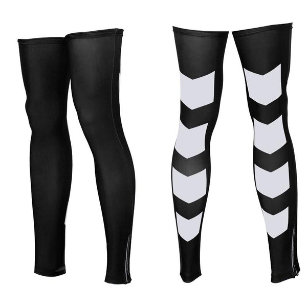 Siilenyond 2016 Cycling Legwarmers Sport Safety Running Legging Hiking Basketball Soccer Leg Warmers Protective Sportswear