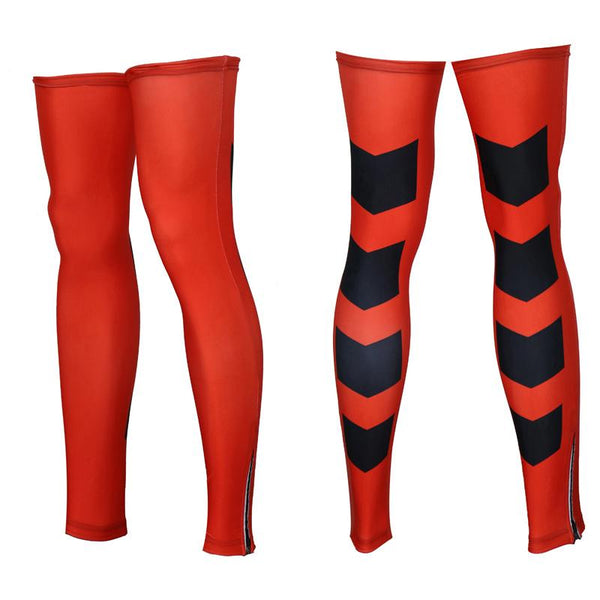 Siilenyond 2016 Cycling Legwarmers Sport Safety Running Legging Hiking Basketball Soccer Leg Warmers Protective Sportswear