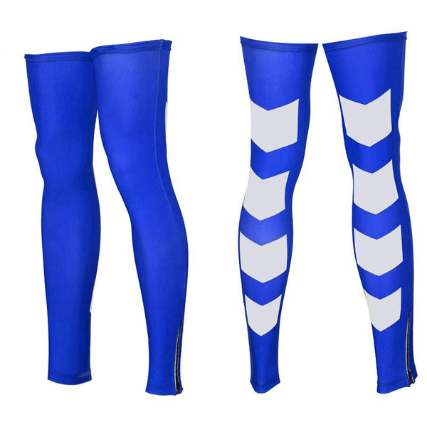 Siilenyond 2016 Cycling Legwarmers Sport Safety Running Legging Hiking Basketball Soccer Leg Warmers Protective Sportswear