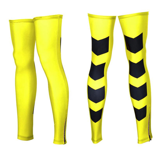 Siilenyond 2016 Cycling Legwarmers Sport Safety Running Legging Hiking Basketball Soccer Leg Warmers Protective Sportswear