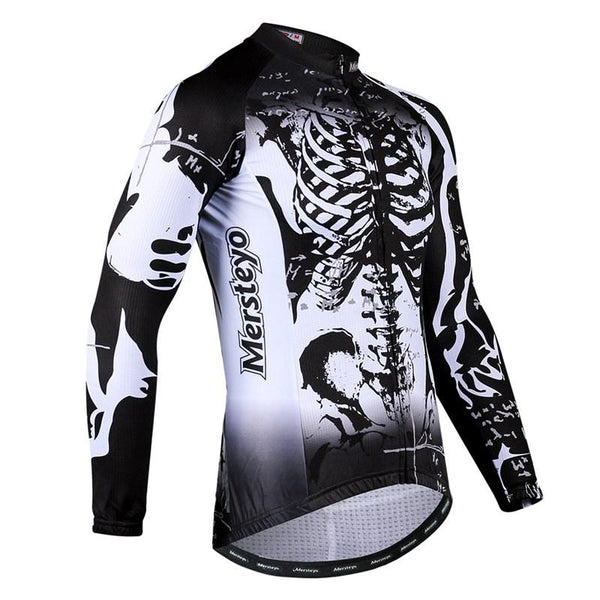 Long Cyclisme Equipe Pro MTB Bicicleta Breathable Cycling Jersey For Men Winter Thermal Fleece Bicycle Clothing Maillot Ciclismo